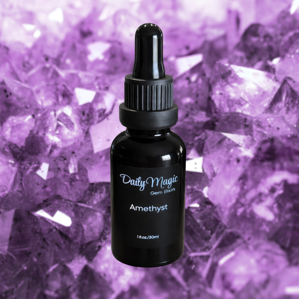 Amethyst Gem Elixir: Calm Clarity